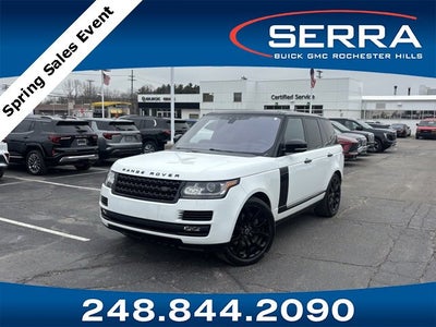 2017 Land Rover Range Rover HSE