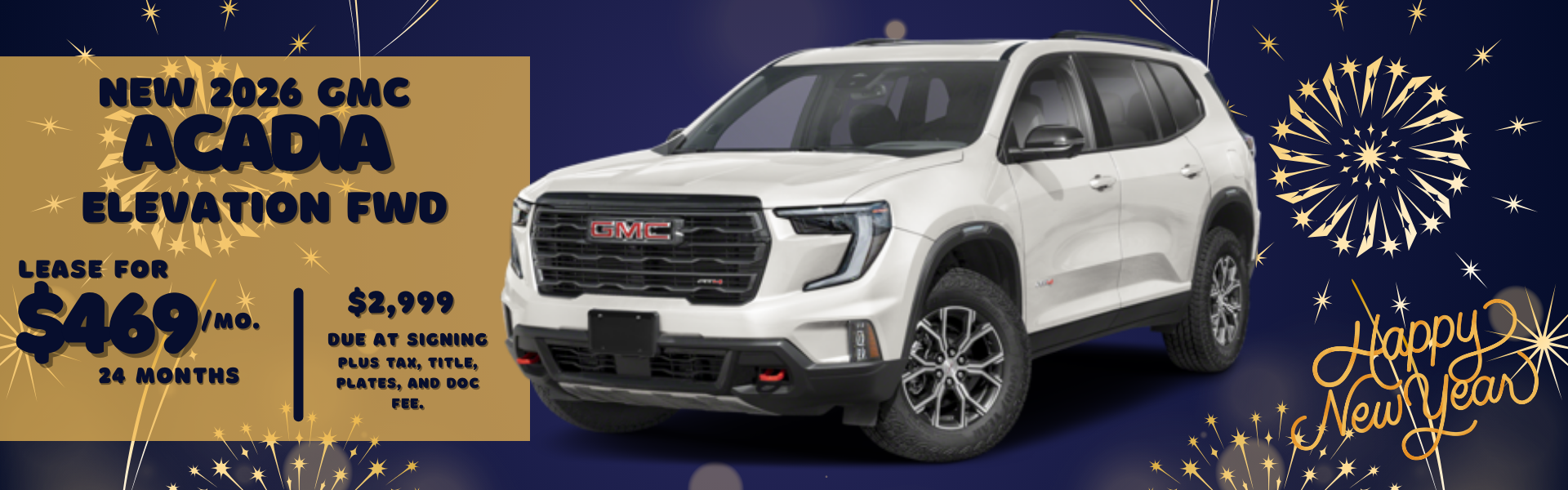 2026 GMC Acadia Elevation FWD