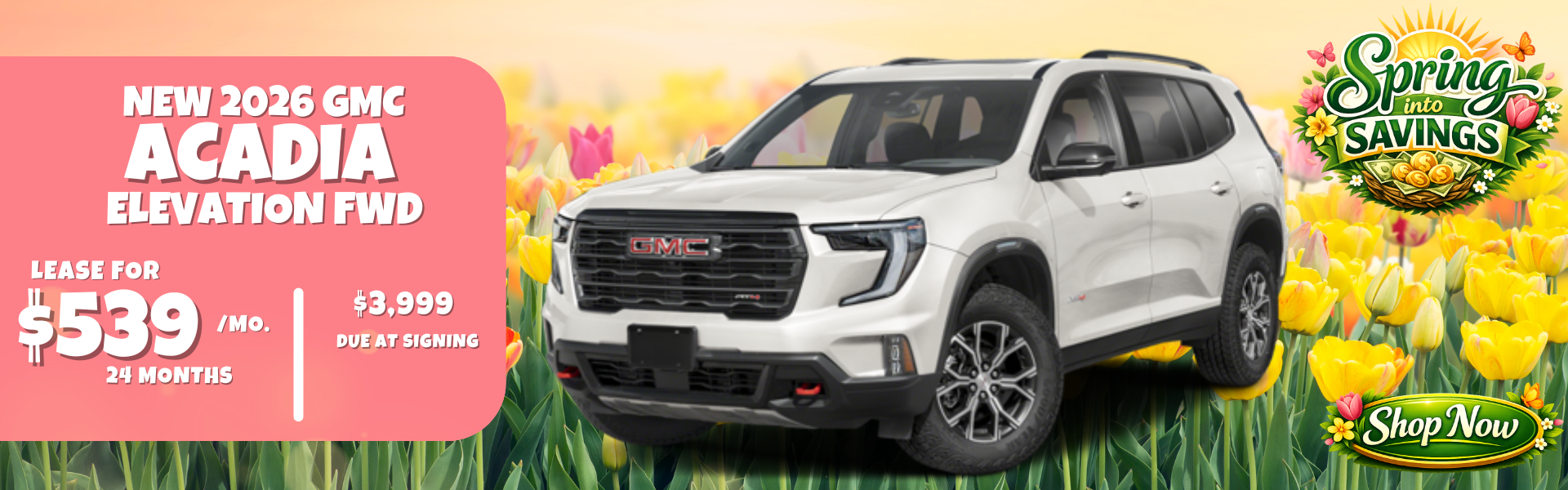 2026 GMC Acadia Elevation FWD