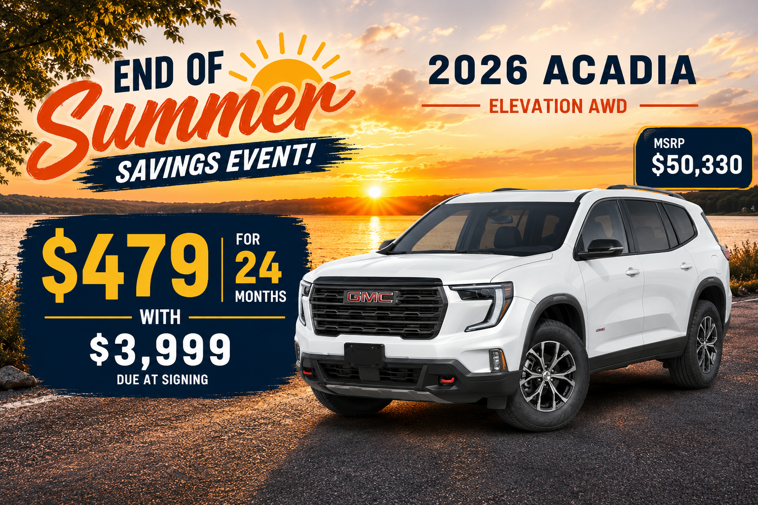 2026 GMC Acadia Elevation AWD