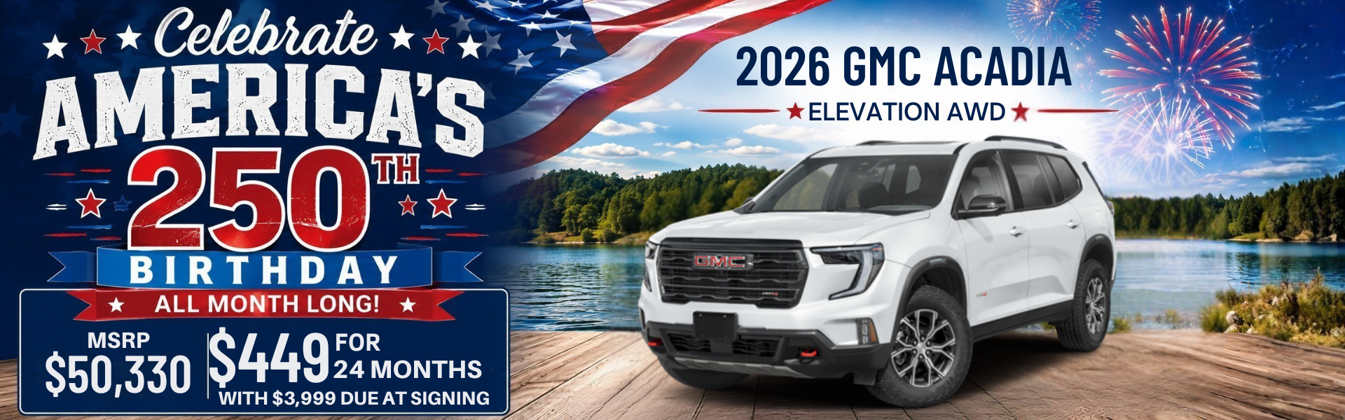 2026 GMC Acadia Elevation AWD