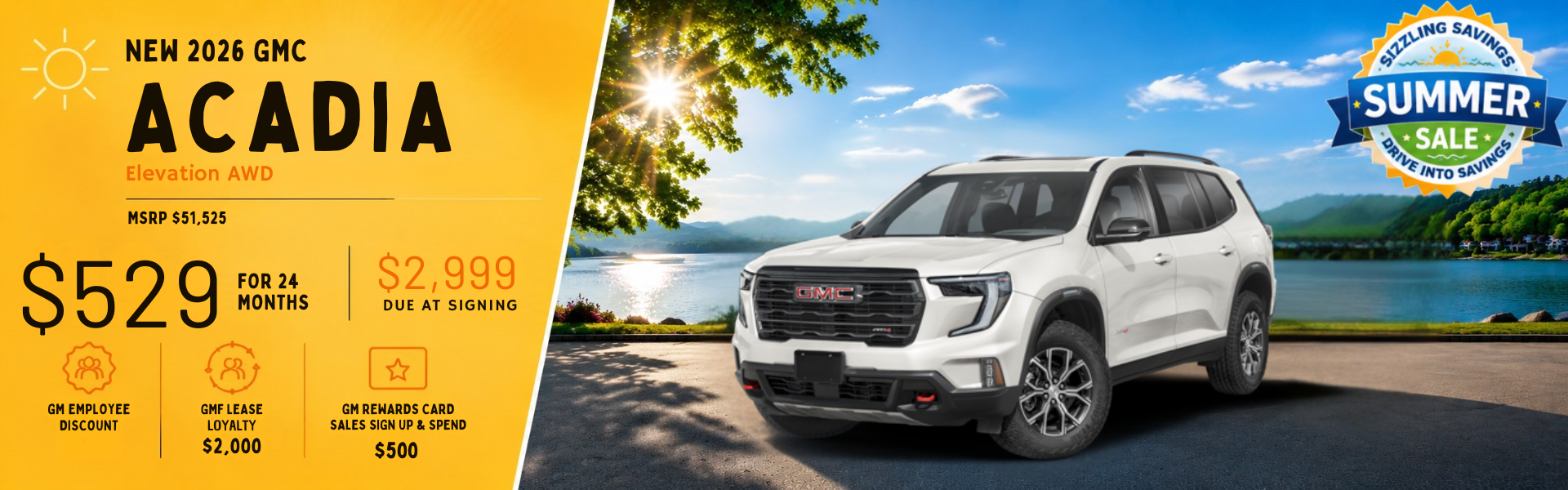 2026 GMC Acadia