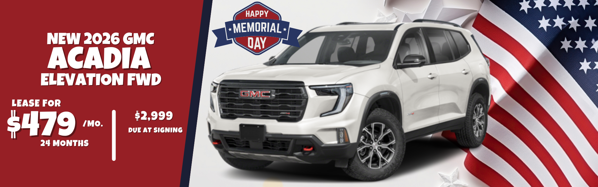 2026 GMC Acadia