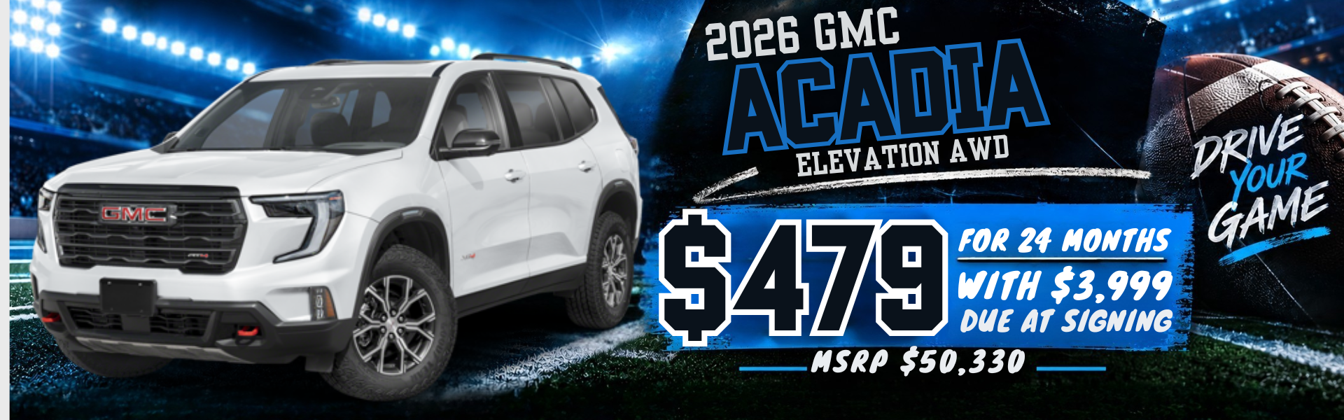 2026 GMC Acadia