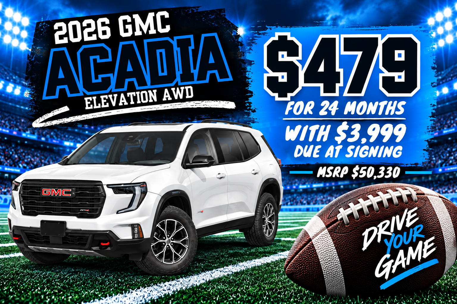 2026 GMC Acadia Elevation AWD